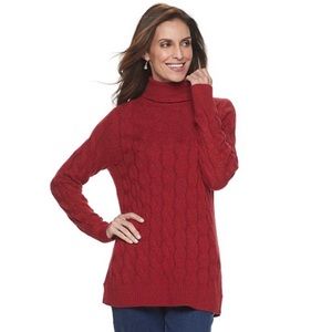 Women’s Craft & Barrow T-Neck pullover Sweater